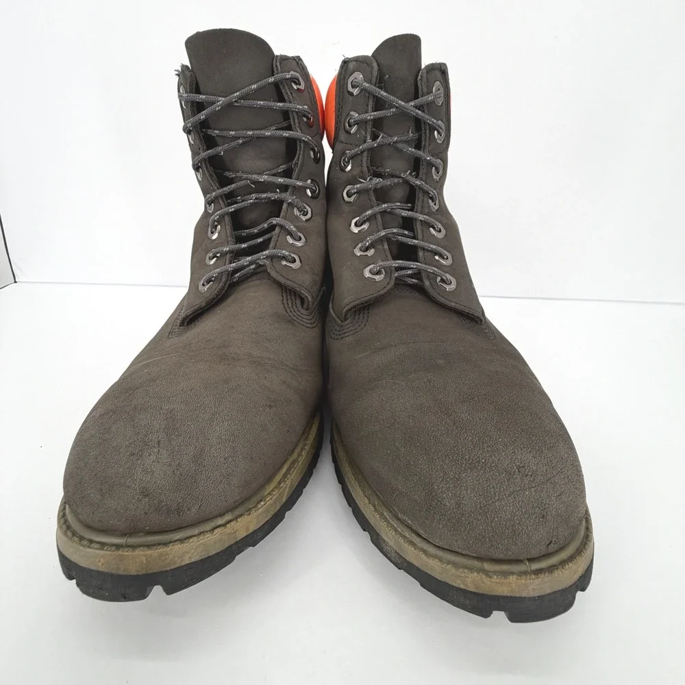 Timberland Premium 6 Inch Boots Mens 11M Brown Orange 400g PrimaLoft